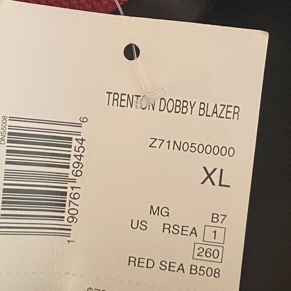 G by Guess - Slim Fit Double Button Blazer Sport Coat - Men's size XL - 40-42 L - Picture 8 of 10